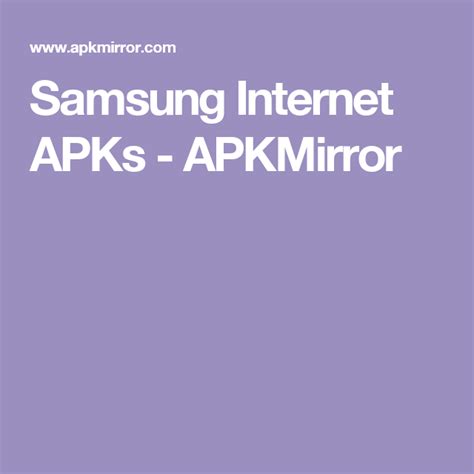 apkmirror samsung